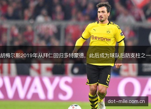 胡梅尔斯2019年从拜仁回归多特蒙德，此后成为球队后防支柱之一